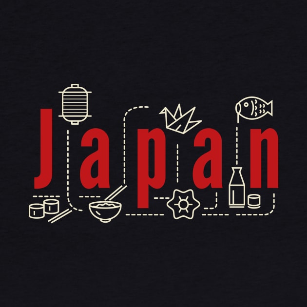 Japan shirt | japanese tokyo symbols by OutfittersAve